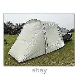 Extension de tente arrière de voiture portable imperméable, abri de camping en tente remorque.
