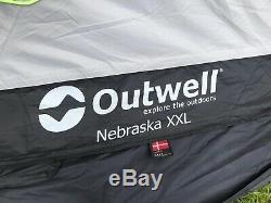 Extra Extra Large Tente Familiale. Outwell Nebraska XXL 10 Man Supertent