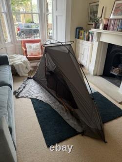 Forclaz 900 tente ultralégère 1,6 kg 1 personne 2 saisons simple paroi 2000 mm grise