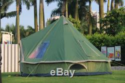 Glamping Camping Tente Voyage Randonnée Anti-moustique Soleil Abri Grande Tente Familiale