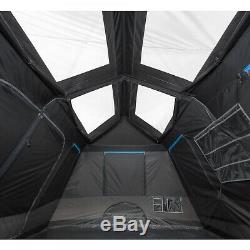 Grand 10 Personne Tente Instantanée Cabin Rest Noir Blackout De Windows Camping En Plein Air