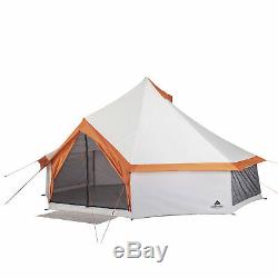 Grand 8 Personne Yourte Camping Family Outing Festival De Musique Tente Easy Set Up