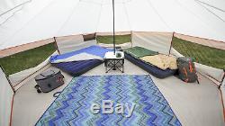 Grand 8 Personne Yourte Camping Family Outing Festival De Musique Tente Easy Set Up