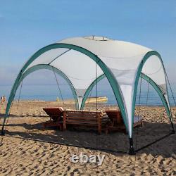 Grand Abri Dome Pergola Tente de Jardin à Ombre pour Camping et Fête en Plein Air