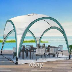 Grand Abri Dome Pergola Tente de Jardin à Ombre pour Camping et Fête en Plein Air