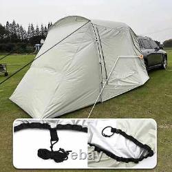 Grand Abri de Camping en Tente pour Coffre de Voiture Espace Large, Résistant à la Pluie, Pare-Soleil pour Hayon de SUV, Chaud