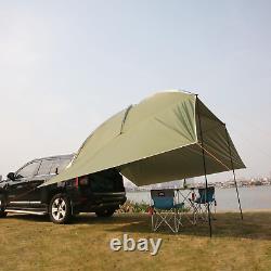 Grand Abri de Tente Arrière de Voiture Canopée Ombre Gazebo Auvent Camping Protection Solaire Vente de Coffre