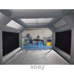 Grand Portable Vaporisateur De Voiture Gonflable Peindre Booth 2 Filtre Couverture De Voiture Tente De Garage