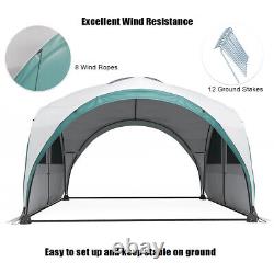 Grand abri de dôme imperméable UV Gazebo tentes de fête extérieures pour jardin camping