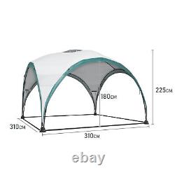 Grand abri de dôme imperméable UV Gazebo tentes de fête extérieures pour jardin camping