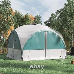 Grand dôme de pavillon de jardin de tente de fête de refuge extérieur de 3,1x3,1m
