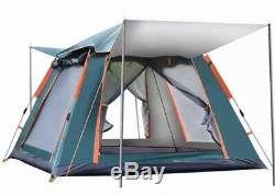 Grande Tente Camping En Plein Air Une Chambre 4-5 Personnes Famille Outing Waterproof