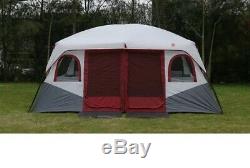 Grande Tente De Camping Extérieure Grande Tente Familiale Jusqu'à 12 Personnes