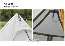 Grande Tente De Camping Ultraléger Étanche Pour La Famille Ou 4 Personne Extérieure Randonnée Pédestre