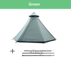 Grande Tente De Style Yurt Bell Pour Le Camping Léger Double Couche Étanche Pour 4