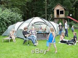 Grande Tente Familiale Camping En Plein Air 10 Personnes Randonnée Pédestre Spacieux Grand Camp 3 Chambres