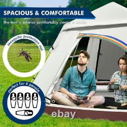 Grande Tente Instantanée Pop-Up UPF 50+, Camping en Plein Air, Randonnée, Festival