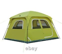 Grande Tente Six Personnes 6 Hommes Famille Nombreuse Camping Voiture Imperméable Facile à Installer