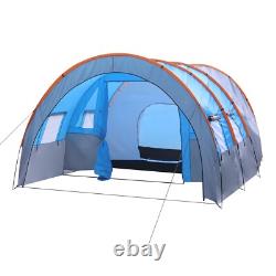 Grande Tente Tunnel 8-10 Personnes Huge Tente Familiale pour Camping en Plein Air et Fête