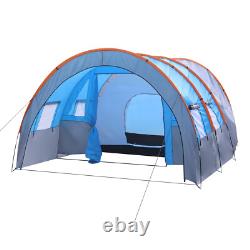 Grande Tente Tunnel 8-10 Personnes, Immense Tente Familiale pour Camping en Extérieur et Fête