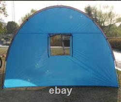 Grande Tente Tunnel Tente Familiale Géante Pour Camping en Plein Air Fête 8-10 Personnes