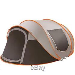 Grande Tente Ultra-légère Camping Tente Imperméable À L'eau Coupe-vent Automatique 5-8 Personnes