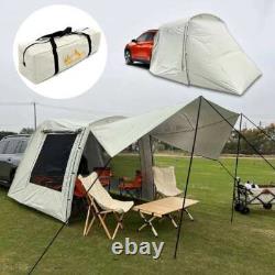 Grande Tente de Coffre de Voiture Spacieuse Tente d'Extension Arrière pour SUV Abri de Camping Imperméable UA