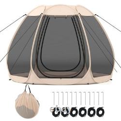 Grande tente d’activité extérieure pliable en maille respirante à ouverture rapide