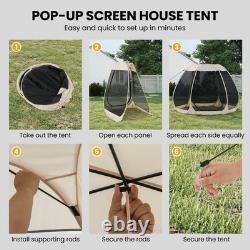 Grande tente d’activité extérieure pliable en maille respirante à ouverture rapide