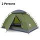 Grande Tente De Camping De Randonnée Pour 1-2 Personnes, Abri Pour Festival En Plein Air, Pêche.