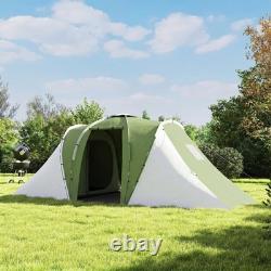 Grande tente de camping tunnel avec 2 chambres et un espace de vie, imperméabilité de 2 000 mm