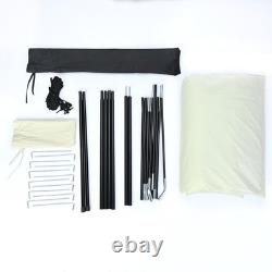 Grande tente de coffre de voiture spacieuse, tente d'extension arrière pour SUV, abri de camping étanche UA