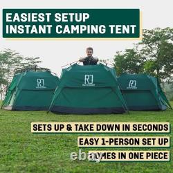 Grande tente instantanée 2/3 personnes, tente pop-up 3 secondes, installation facile et rapide pour le camping