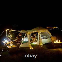 Grande tente pop-up automatique pour la famille facile à installer pour le camping en plein air et les festivals