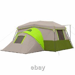 Green Ozark Trail 11 Person Tent 3 Chambre Instant Cabin Private Outdoor Camping