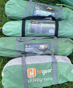 Hi Gear Corado 6 avec tente utilitaire et pare-vent X3