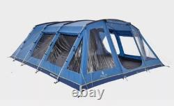 Hi Gear Vanguard 8 Nightfall tente pour 8 personnes - 2 chambres - grand espace de vie