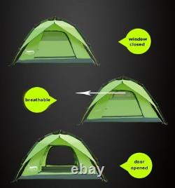 Imperméable À L’eau Tente Extérieure Camping Canopy Shelter Ouverture Automatique Respirant Nouveau