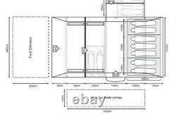 Kalahari PC 7.0 Tente de Famille Outdoor Revolution SE Incl. Tapis de Sol et Tapis