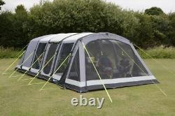 Kampa Hayling 6 Classic Air Poly Cotton Tent/carpet/mesh Vestibule