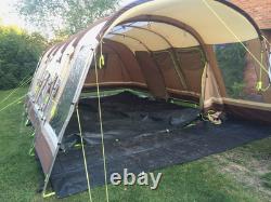 Kampa Polzeath 8 tente tunnel en polycoton pour 8 personnes, bon état