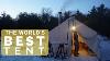 La Meilleure Tente Dans La Tente D'hiver Camping Installation En Cas De Gel U0026 Tent Météo Wilderness