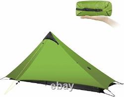 Lanshan 1 Personne Tente Ultra-légère 3 Saison Professionnelle 15d Tente De Camping En Plein Air