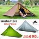 Lanshan 1 Pro Professionnelle Camping 1 Personne Tente De Randonnée En Plein Air Ultralight 20d