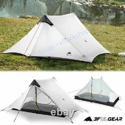 Lanshan 2 Personnes Ultralight Sac À Dos Camping Tent 3saison Lightweight Outdoor Uk