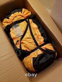 Le Nord Face Geodome 4 Nv21800 Dome Tente Safran Yellow 4 Person Outdoor Camp