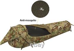 MT Couverture de Bivy Militaire Cachette Tente Compacte à Pôle Unique