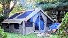 Meilleur Camping Dans Le Jardin Dans Une Tente Gonflable De Luxe Panda Air Grande Kaki Rbm Outdoors