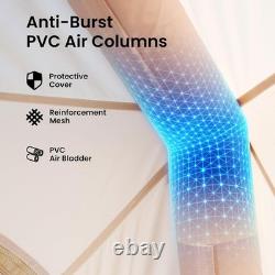 NAIZEA Tente Gonflable Tente à Gonfler Imperméable Air Glamping pour 4 à 6 Personnes avec Pompe