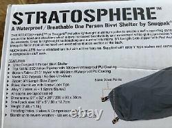 New Snugpak Stratosphere Bivvi Shelter Lightweight Waterproof 1 Homme Tente Olive